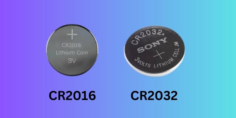 CR2016 VS CR2032